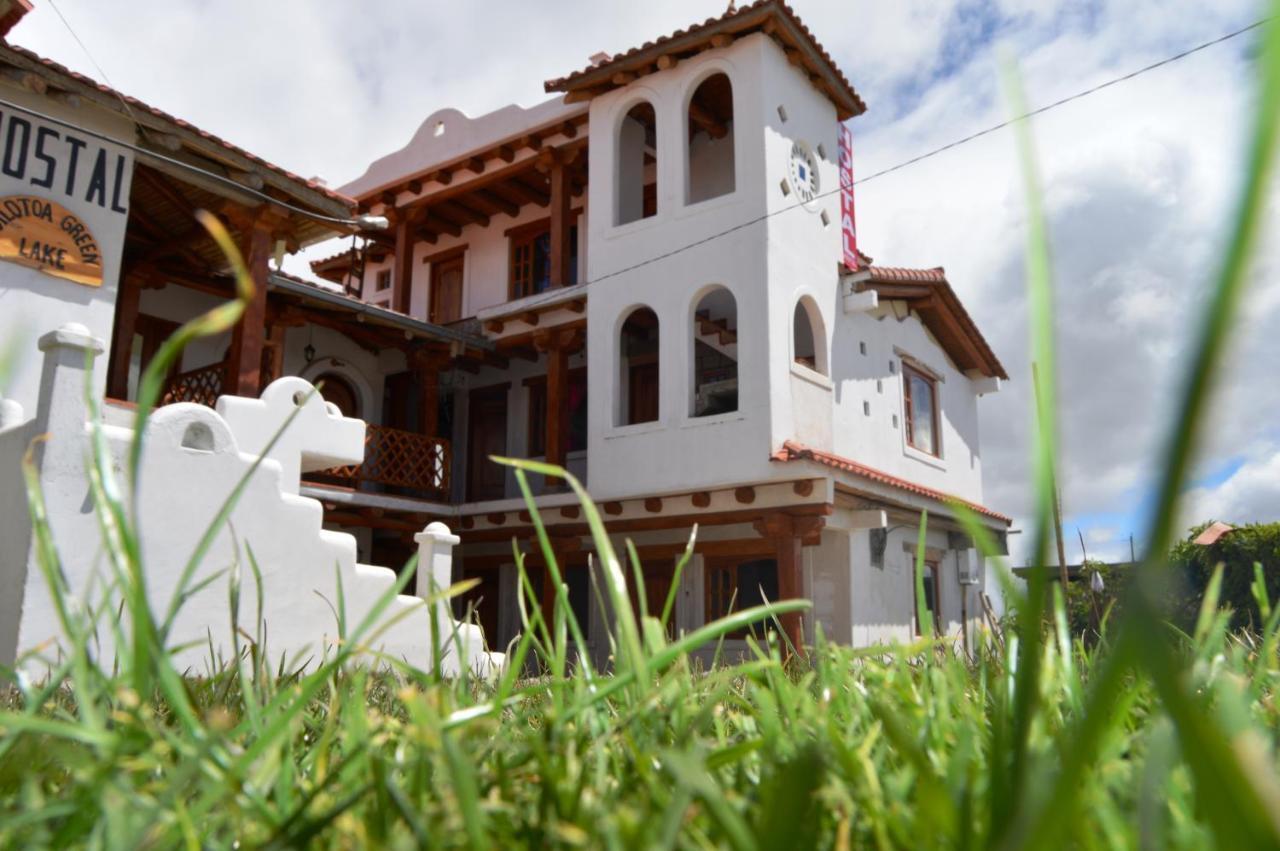 Quilotoa Green Lake Exterior foto